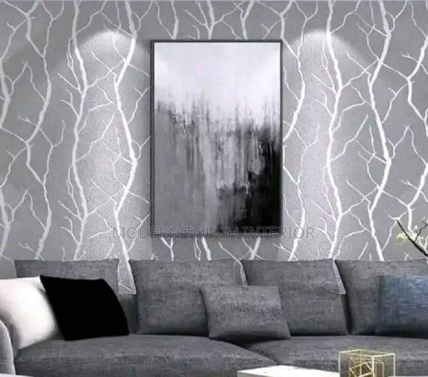 Grey Textured Wallpaper
