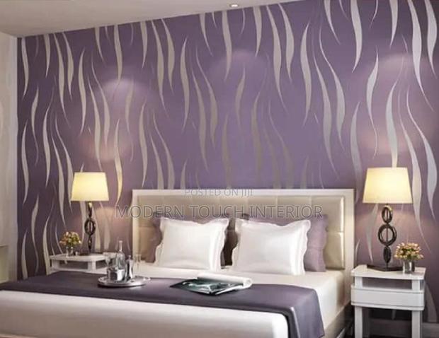 3D Purple Wallpaper - main view