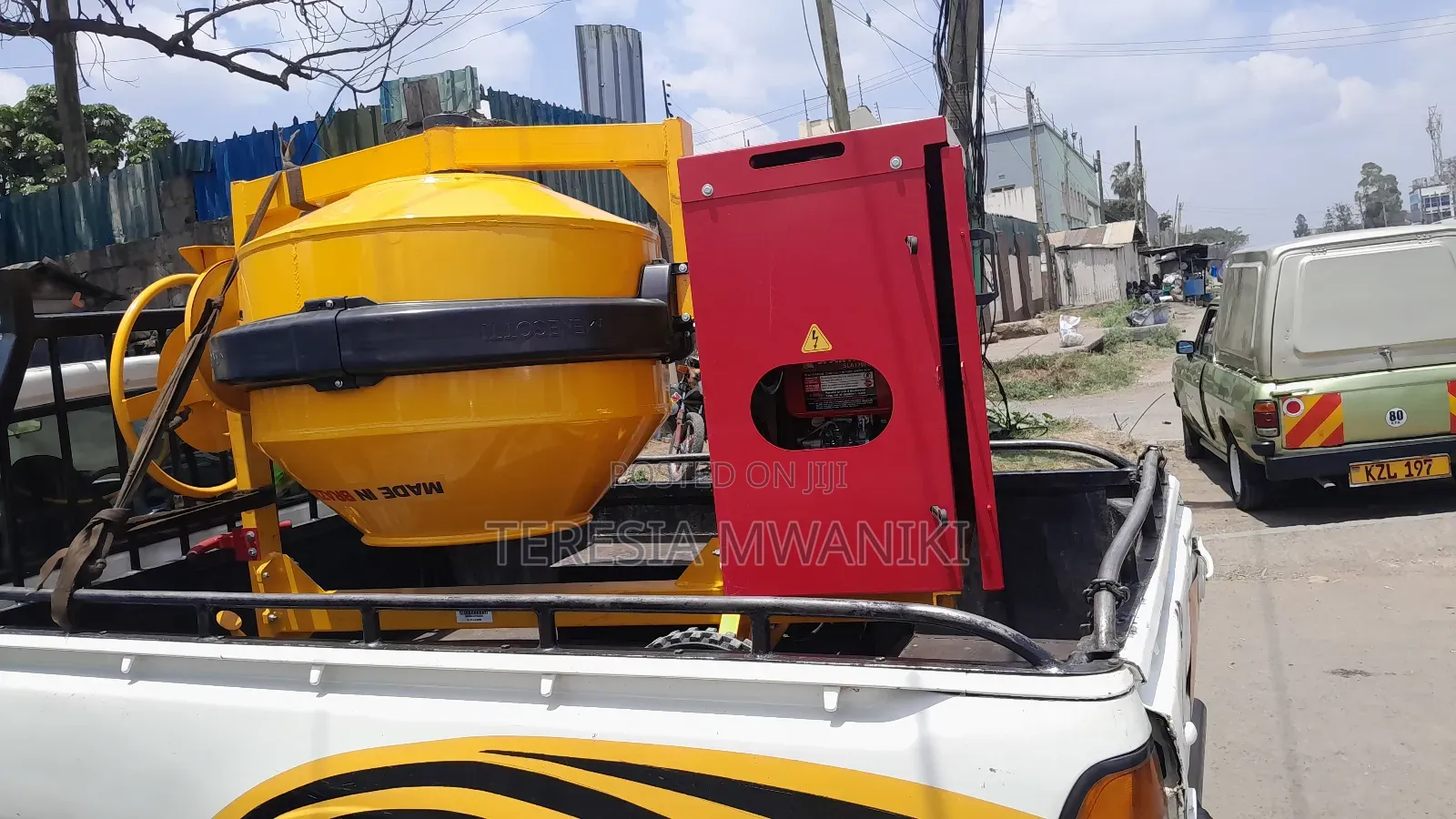 Menegotti Concrete Mixer/400ltrs Mixer