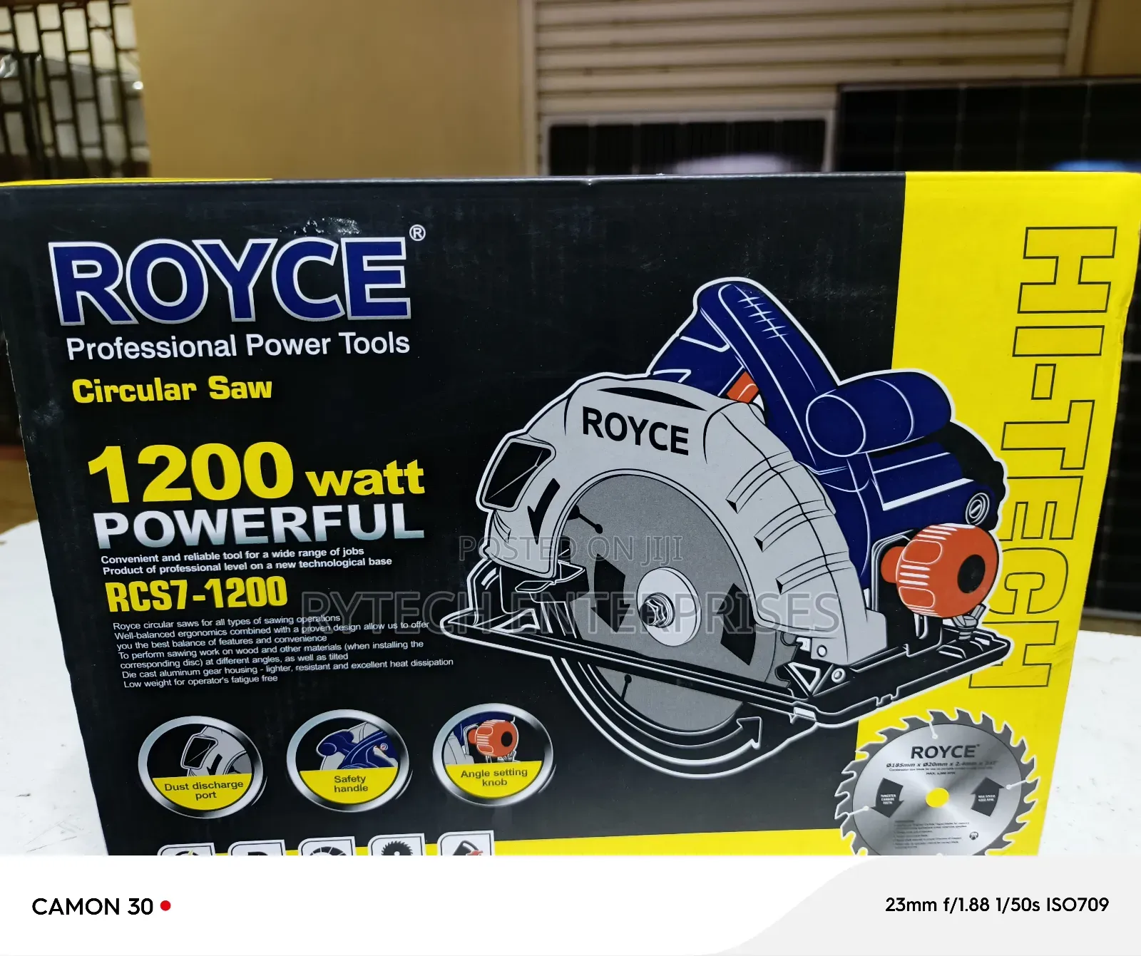 1200 Watts Royce Circular Saw, 7"