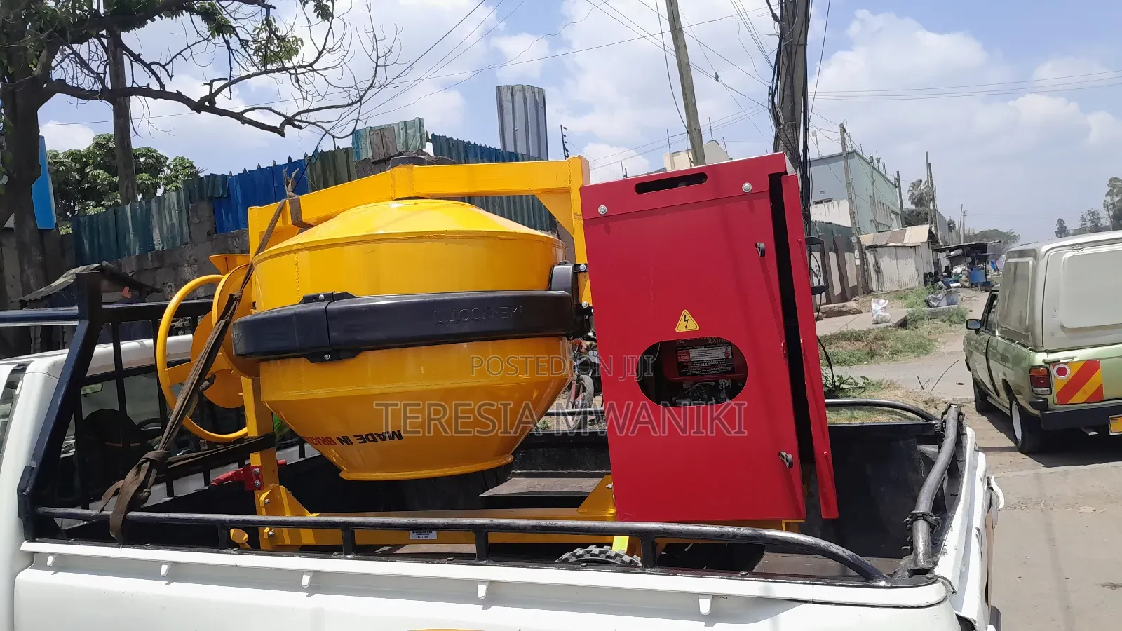 Menegotti Concrete Mixer/400ltrs Mixer