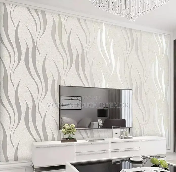 White 3D Wallpaper