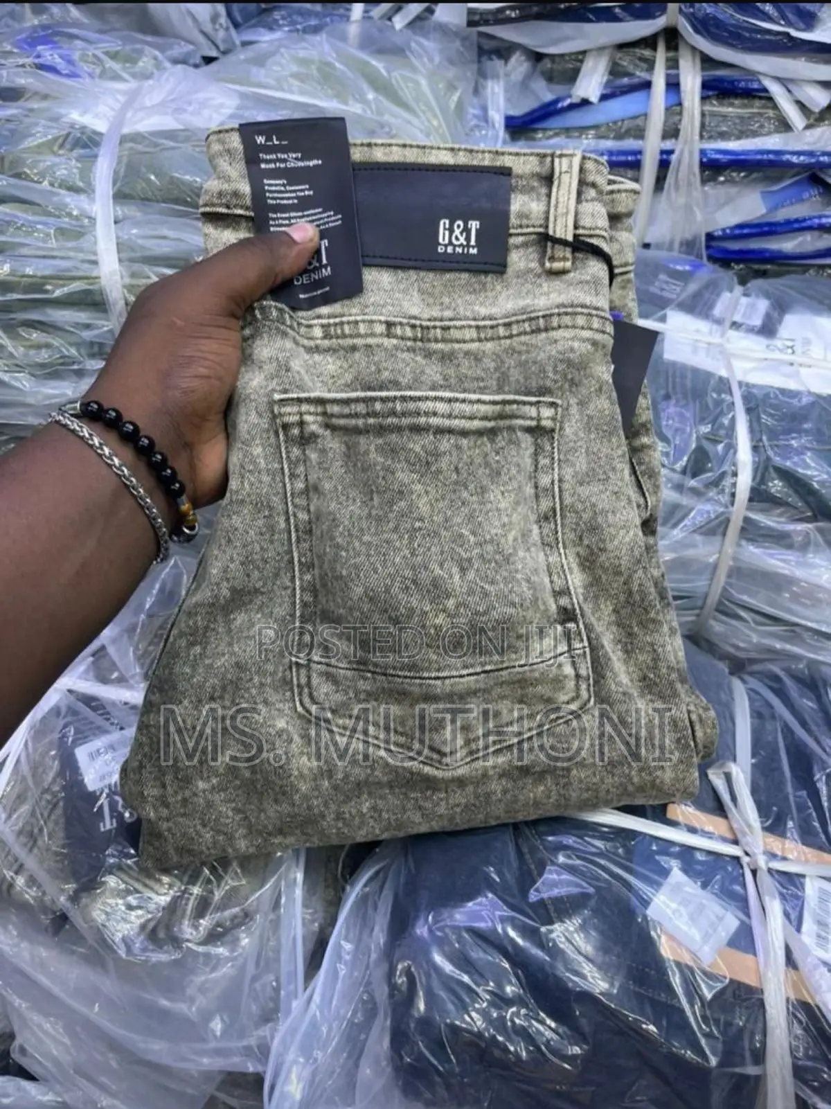 Plain Jeans Accessible Size 30 to 36