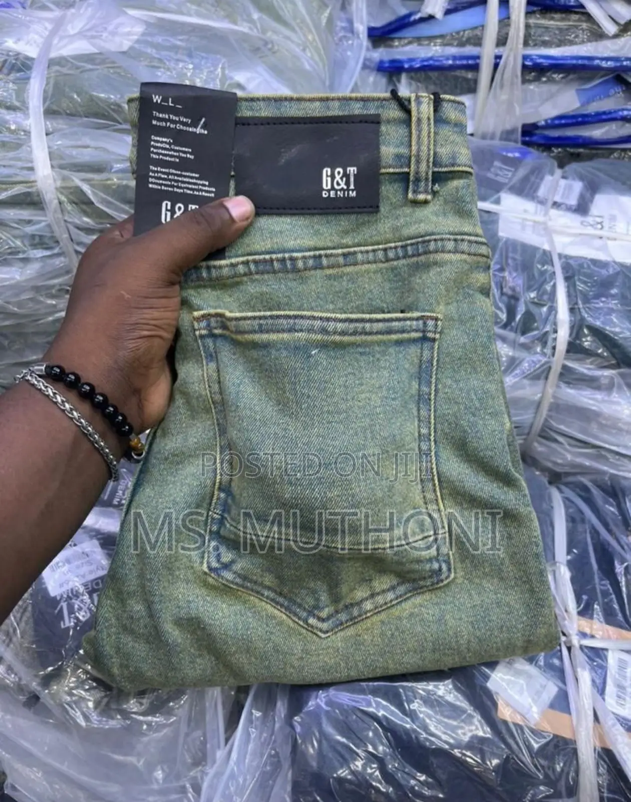 Plain Jeans Accessible Size 30 to 36