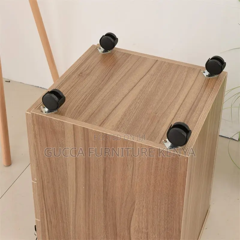 Cabinets: Mobile 3-Drawer Office Table Storage Cabinet