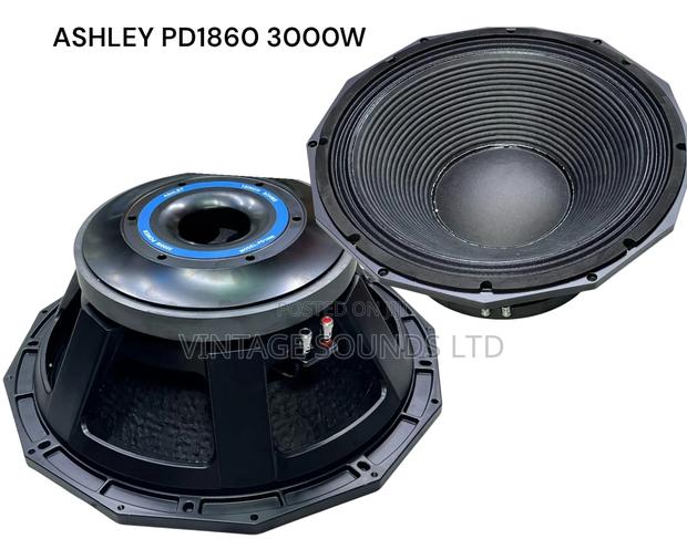 Ashley Pd1860 152vc 18inch Subwoofer Bass Speaker