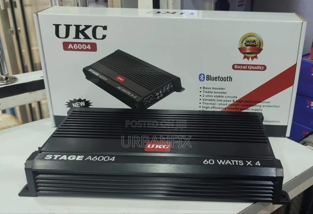 UKC 4 Channel Stage A6004 Powerful Amplifier - main view