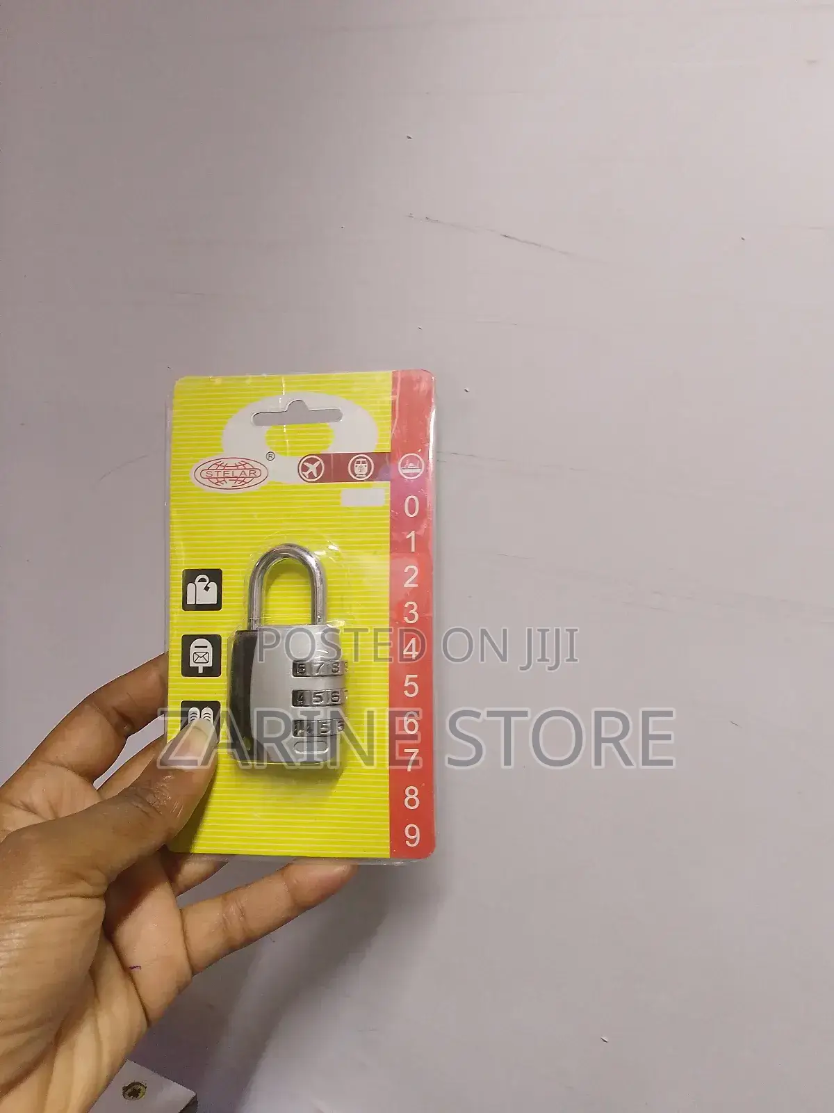 Combination Padlock With 3 Setting Password