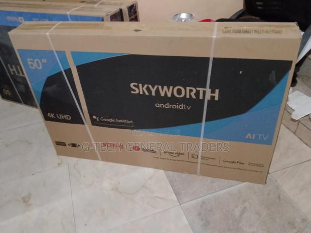 Skyworth 50inch Google Tv Frameless, Youtube, Netflix - thumbnail 2