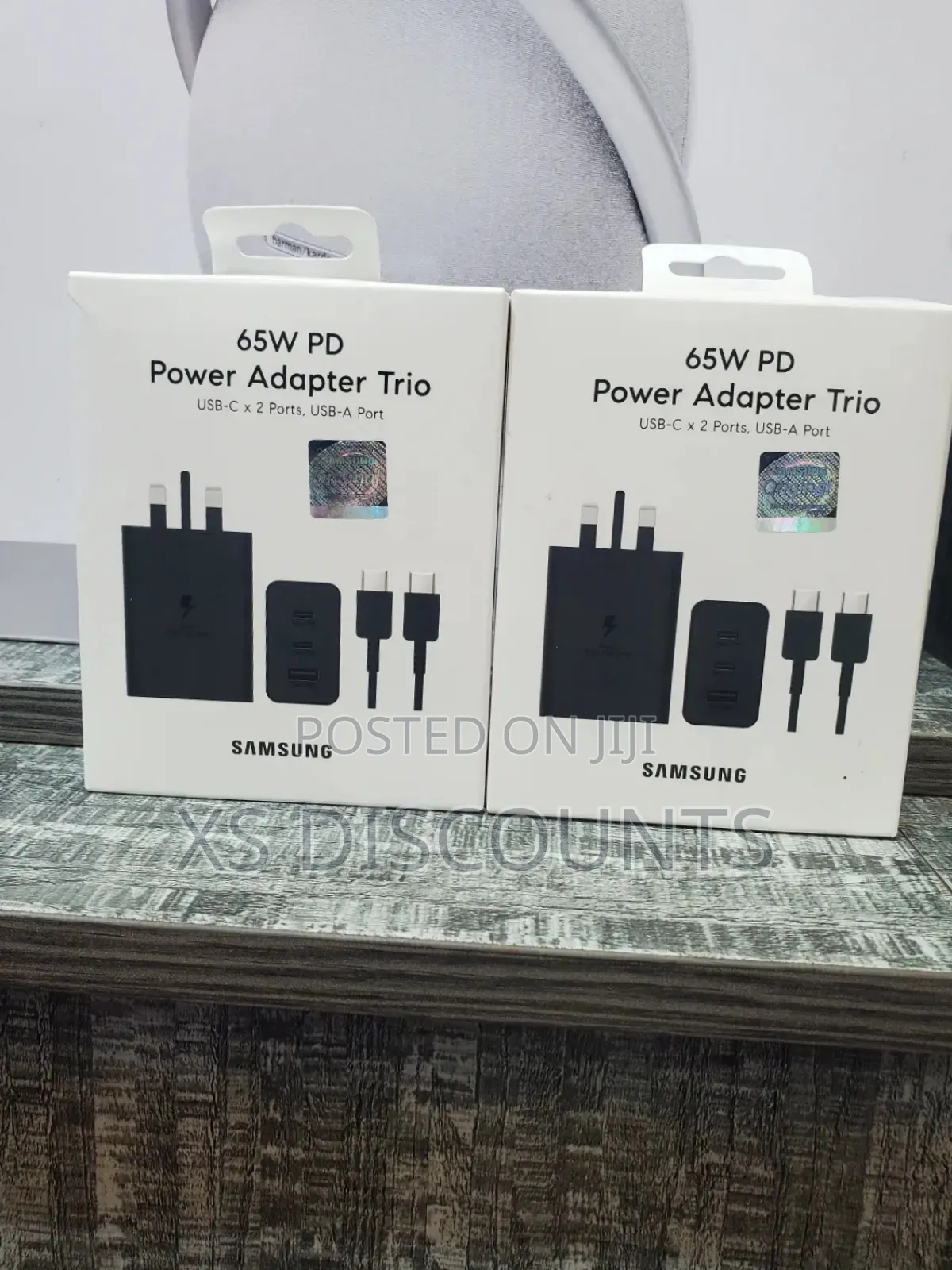 Original White Samsung 65w Pd Adapter Trio !