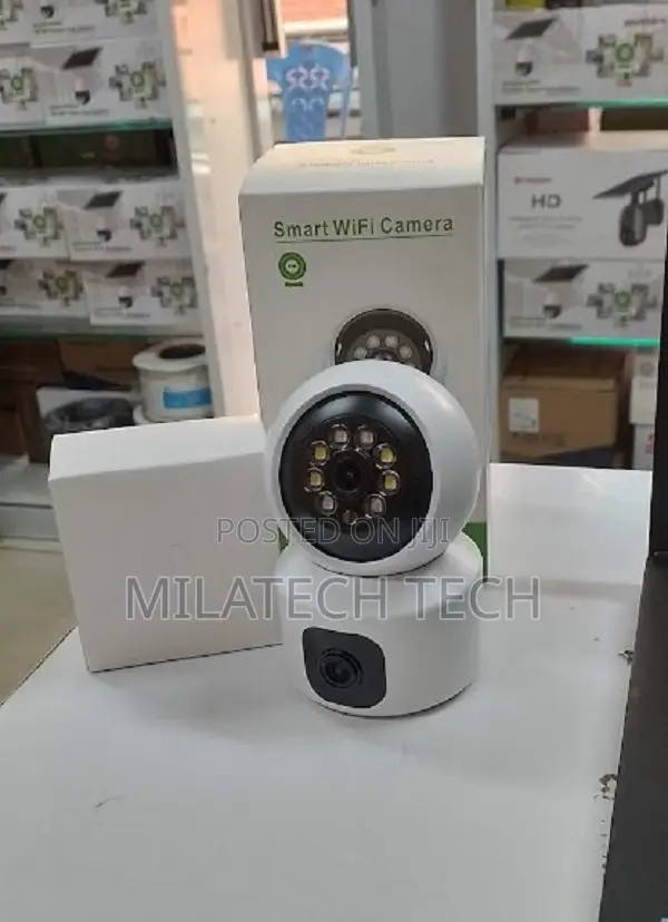 V380 PRO Dual Lens PTZ Baby Monitor With 2way Audio