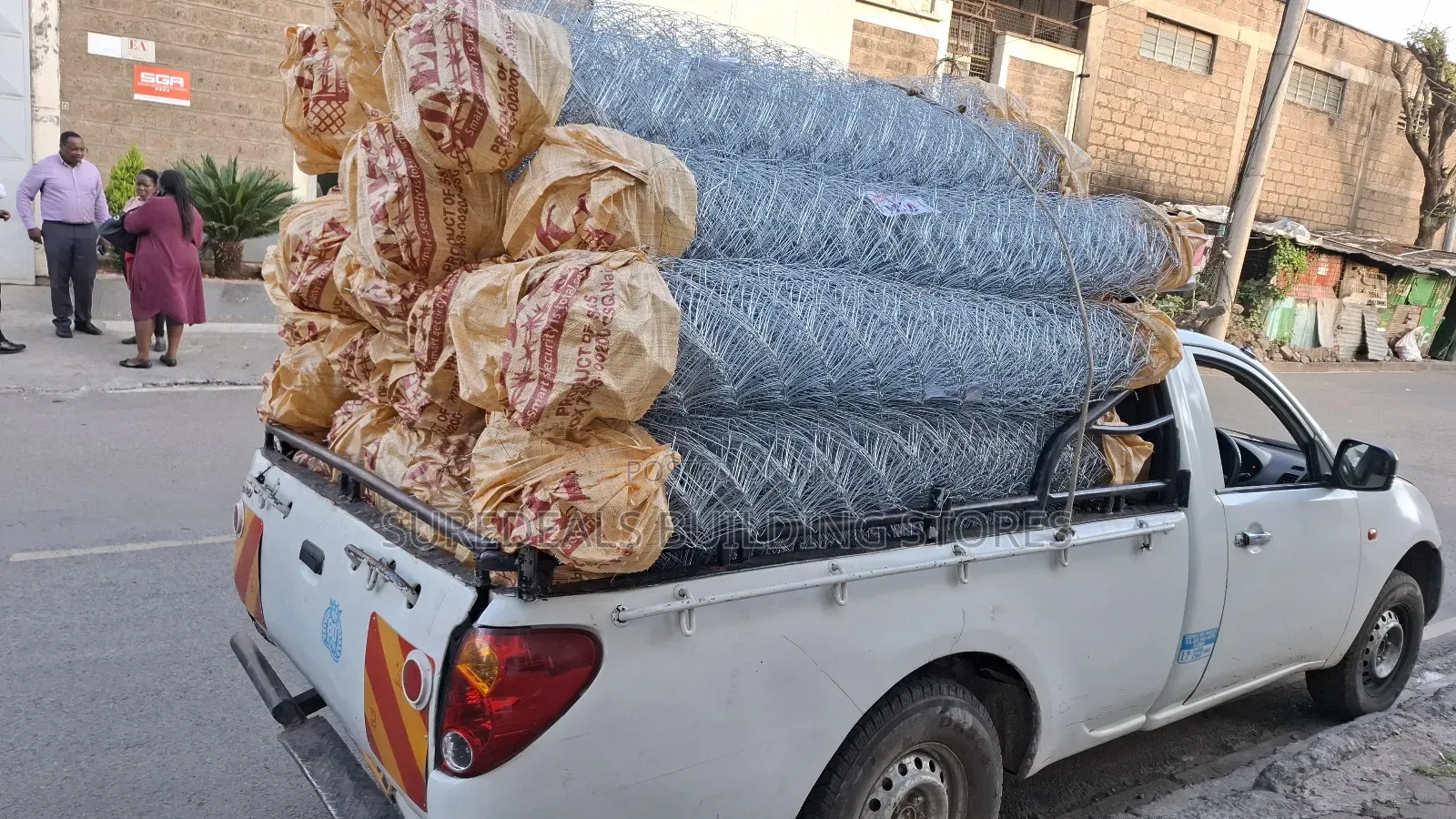 7feet Galvanised Chainlink 16G