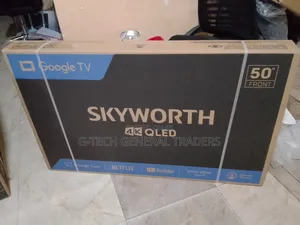 Skyworth Qled 50inch Frameless, Netflix, Youtube