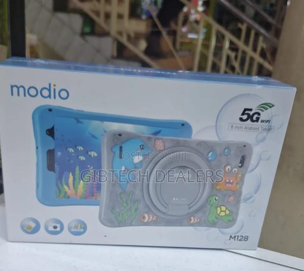 Modio M128 Kids Tablet Blue - main view
