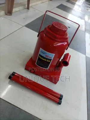 Heavy-Duty 50-Ton Portable Hydraulic Jack