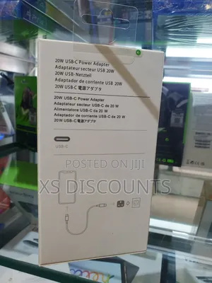 Original 20w Usb-C Power Adapter/Usb-C to Lightning Cable!!