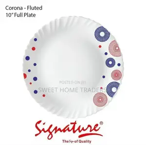 Set of 6 Signature Plates Corona