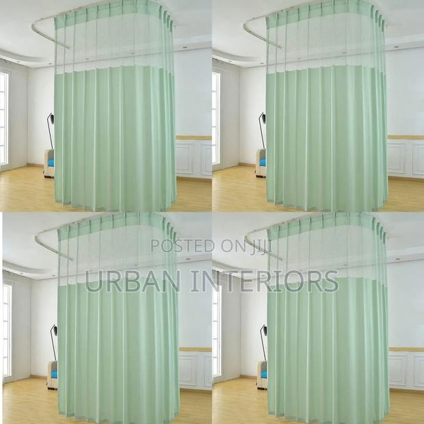 Hospital Partition Rails Bendable