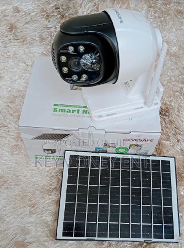 Solar PTZ Camera V380 Single Lens Rotating Camera 4g