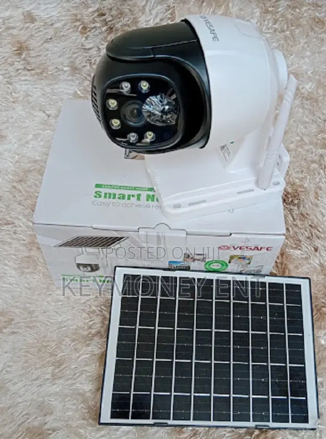 Solar PTZ Camera V380 Single Lens Rotating Camera 4g