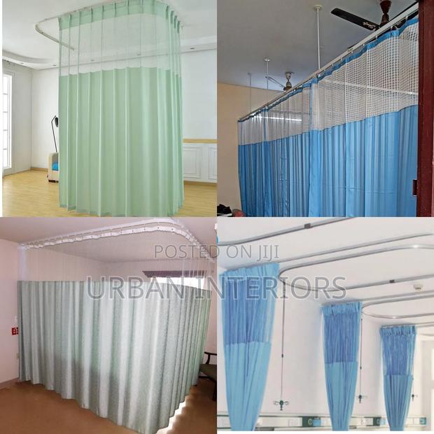 Room Partition Rails - main view