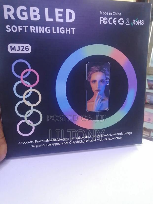 RGB LED Soft Ring Light MJ26 - main view