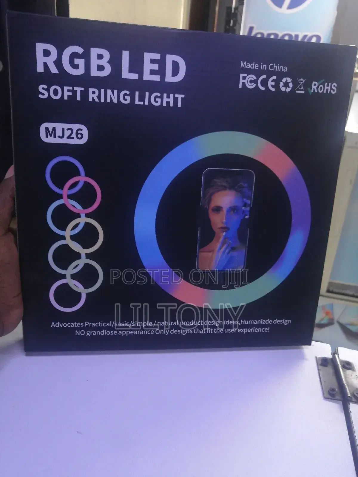 RGB LED Soft Ring Light MJ26