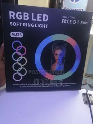 RGB LED Soft Ring Light MJ26