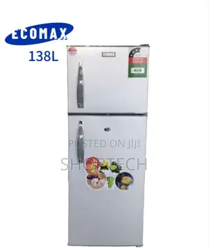 Ecomax 138 Litres Double Door Refrigerator With Handle