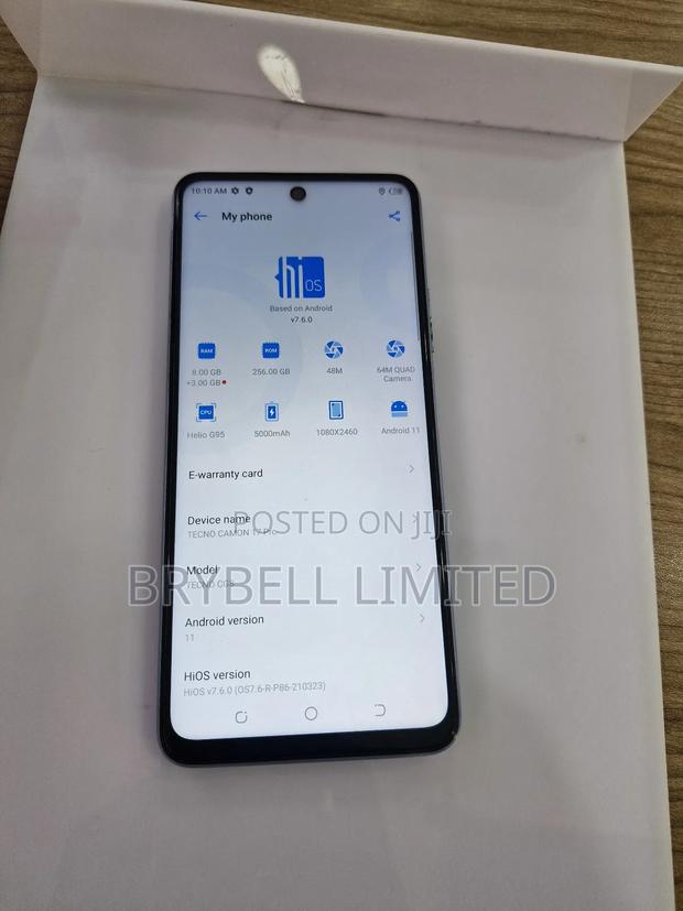 Tecno Camon 17 Pro 256 GB Blue - thumbnail 3