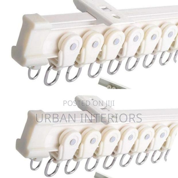 Aluminium Curtain Rail With Accessories - main view