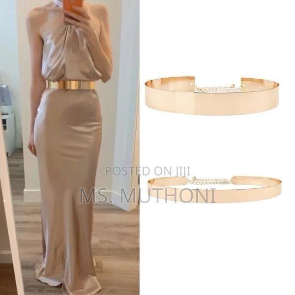 Shiny Gold Plated Iron Belt - thumbnail 3