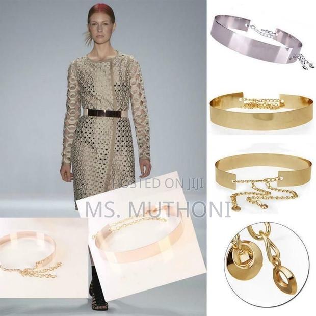Shiny Gold Plated Iron Belt - thumbnail 4