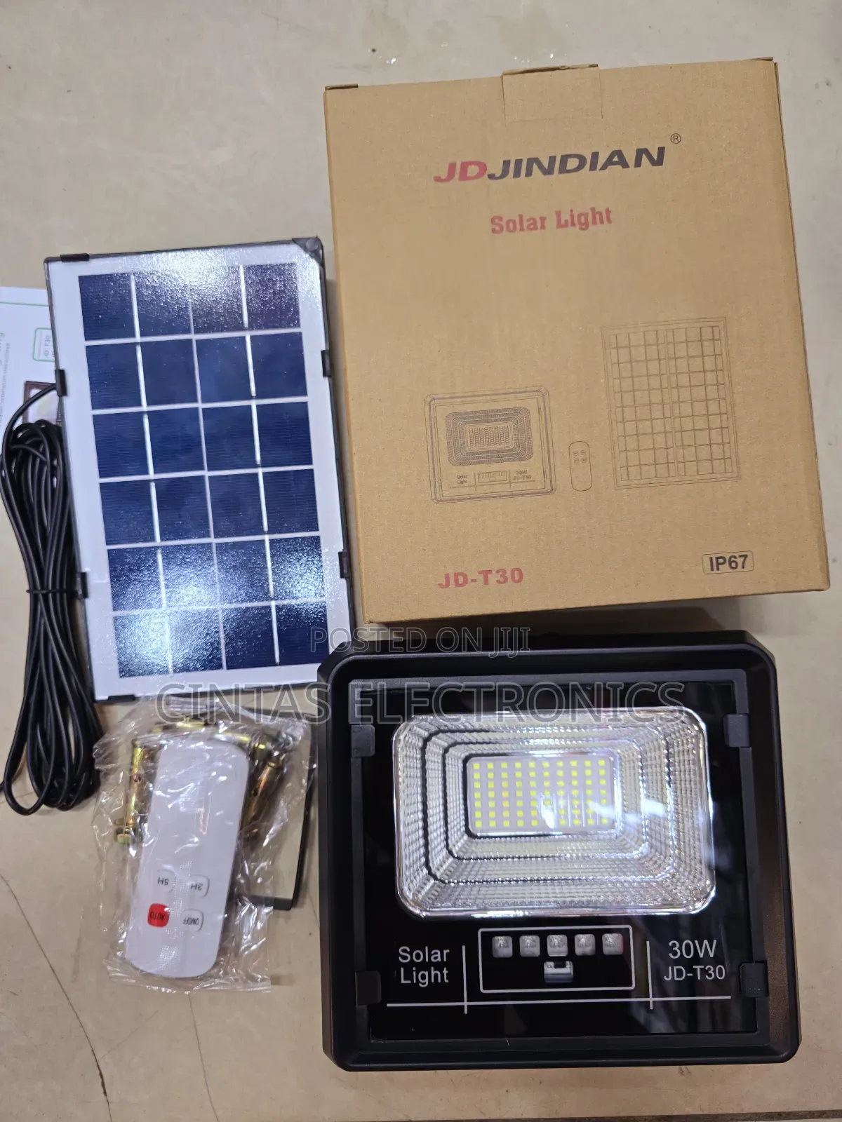 30w Solar Floodlight