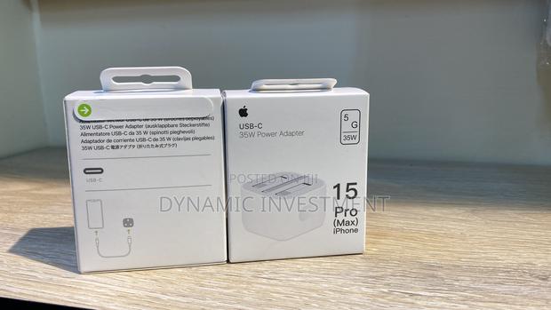 35w Usb-C Fast Charging Power Adapter for iPhone 16 Series - thumbnail 2