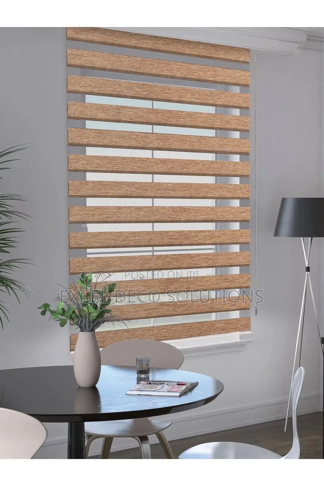 Lounge Area Sheer Roller Blinds