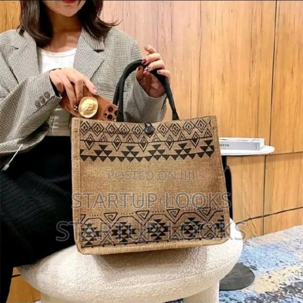Classic Print Tote Bags Large Capacity Women