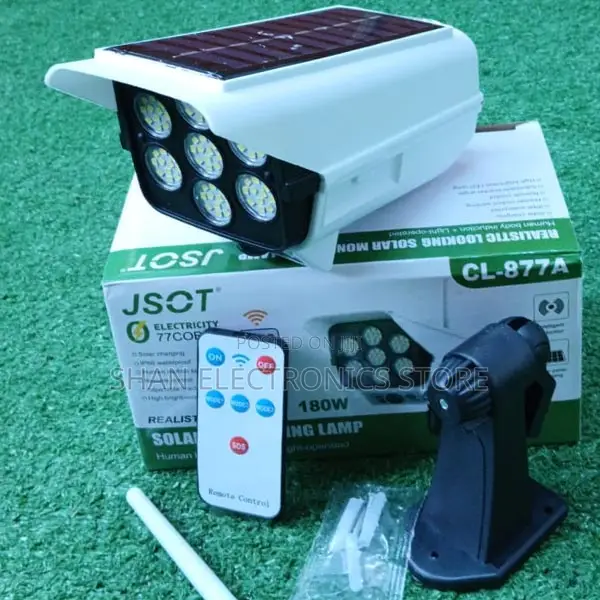 Security Wall Street Yard Outdoor Fake Camera Night Safety