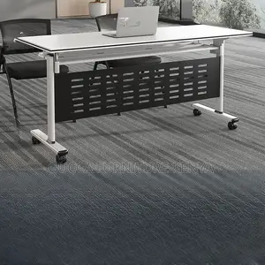 Office Tables: Double Pedestal Foldable Training Table