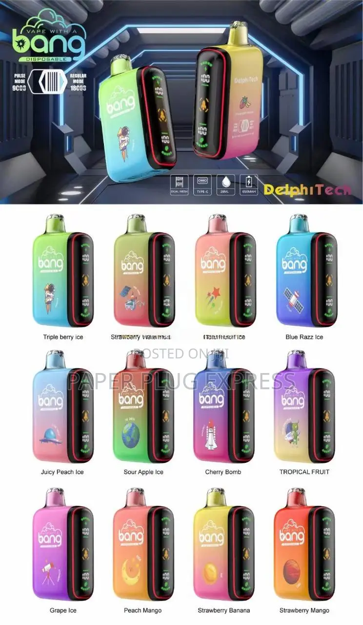 Bang Pulse 18000: Puffs Disposable Vape Pod
