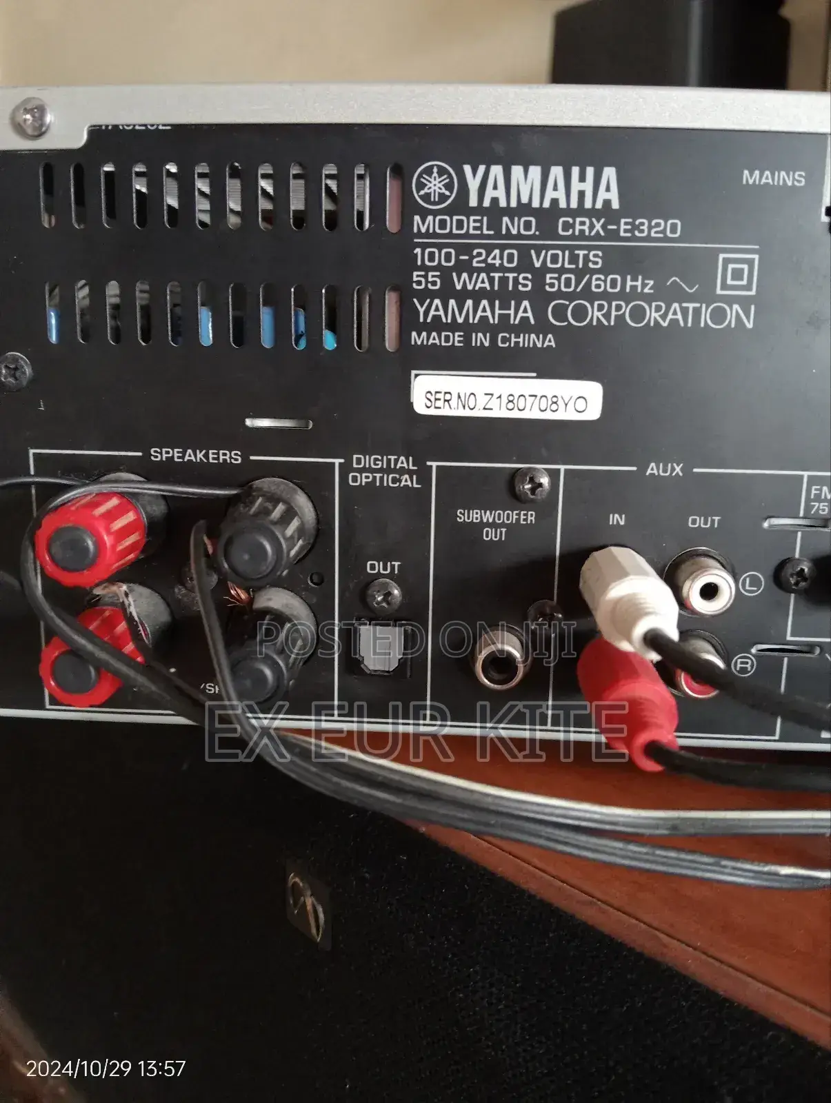 Yamaha Amp, Usb and Cd Player