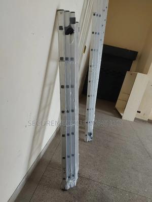 Aluminium Pipe Portable Tripple Extension Vertical Ladder - thumbnail 2