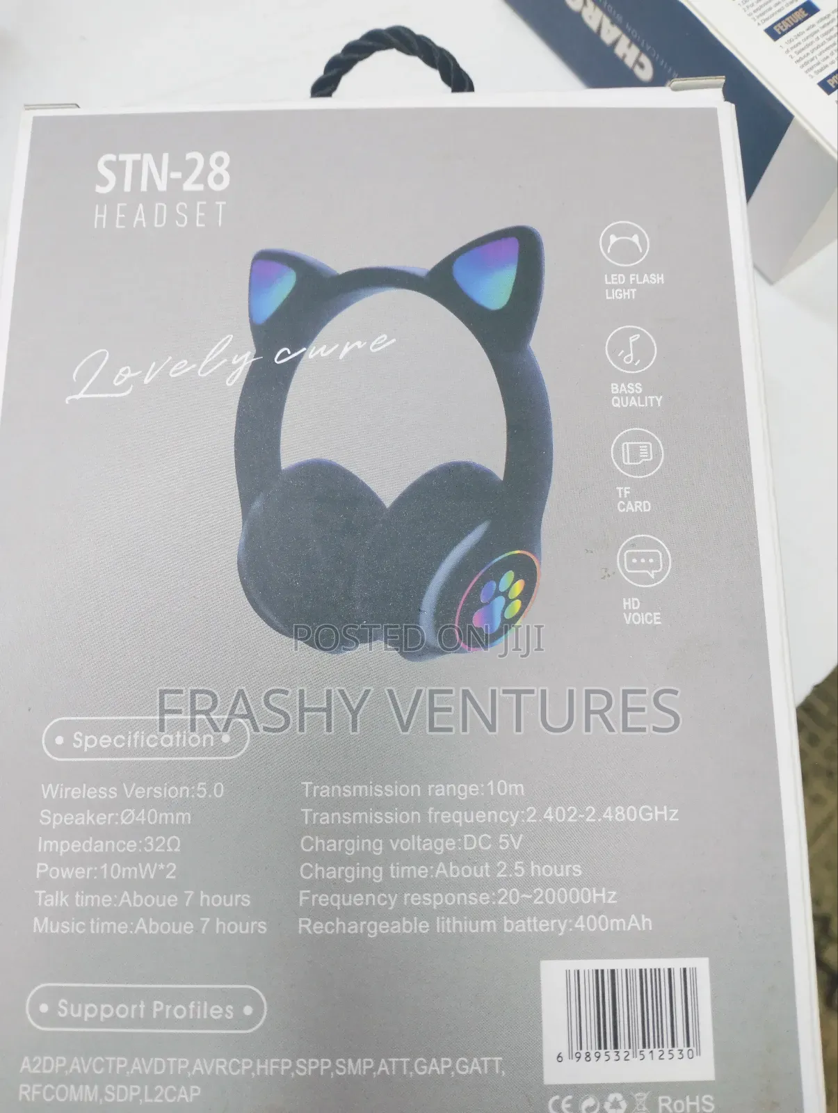 Cat Ears STN 28 Headsets