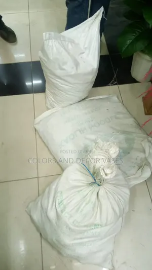 30kg Bags of White Decorative Stones