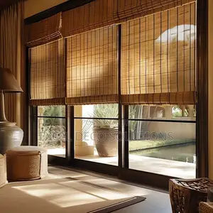 Bamboo Roller Blinds-Natural Look Window Blinds
