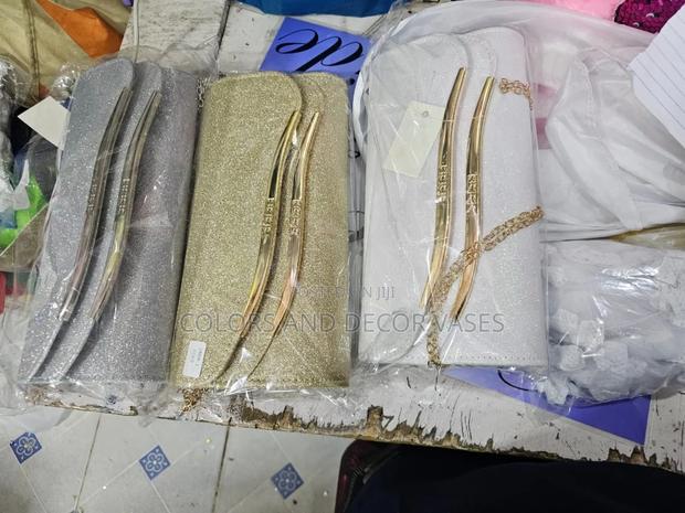 Wedding Clutch Bags Gold and Silver