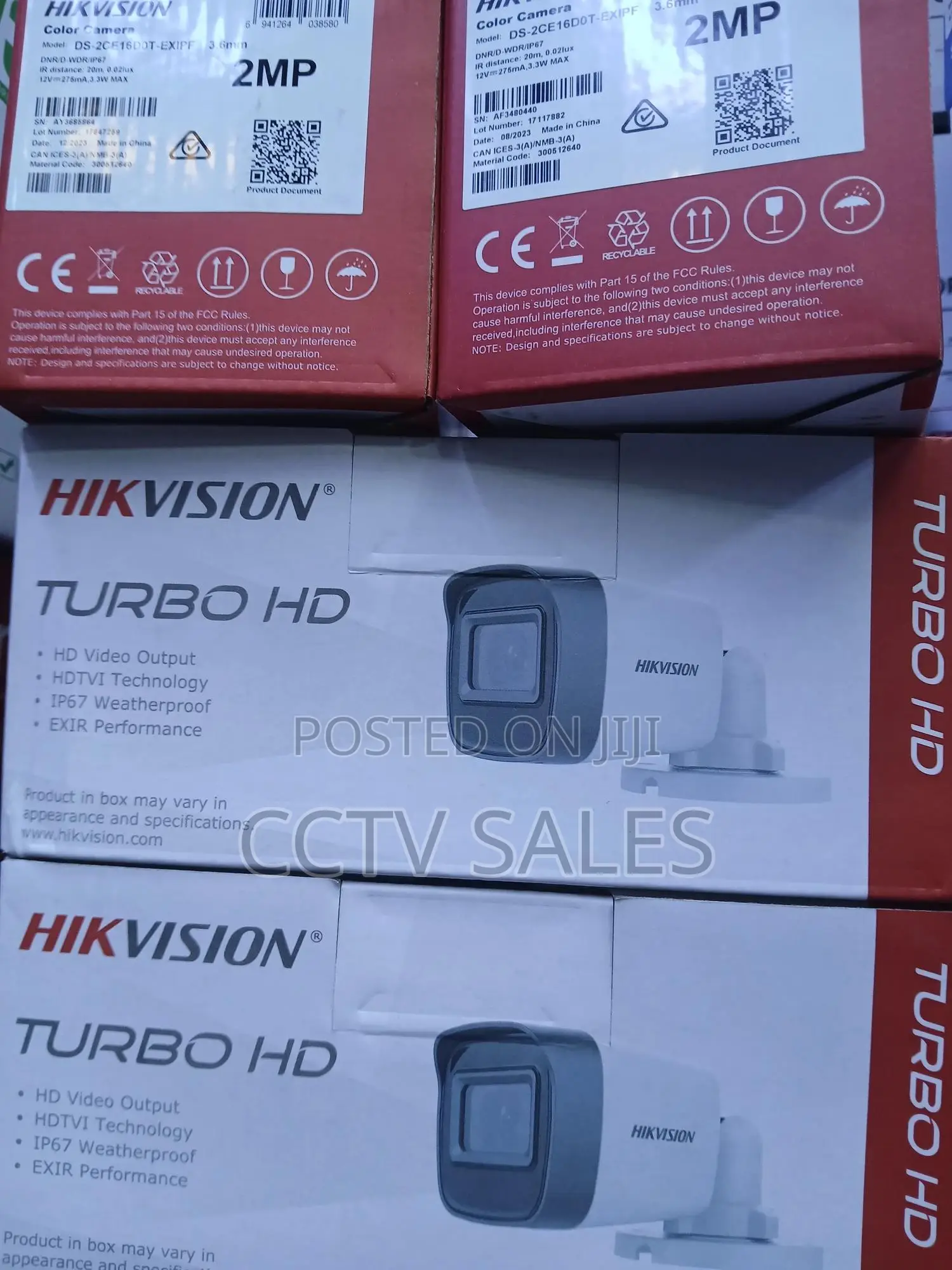 Turbo Hikvision 2mp Hd Video Output Camera