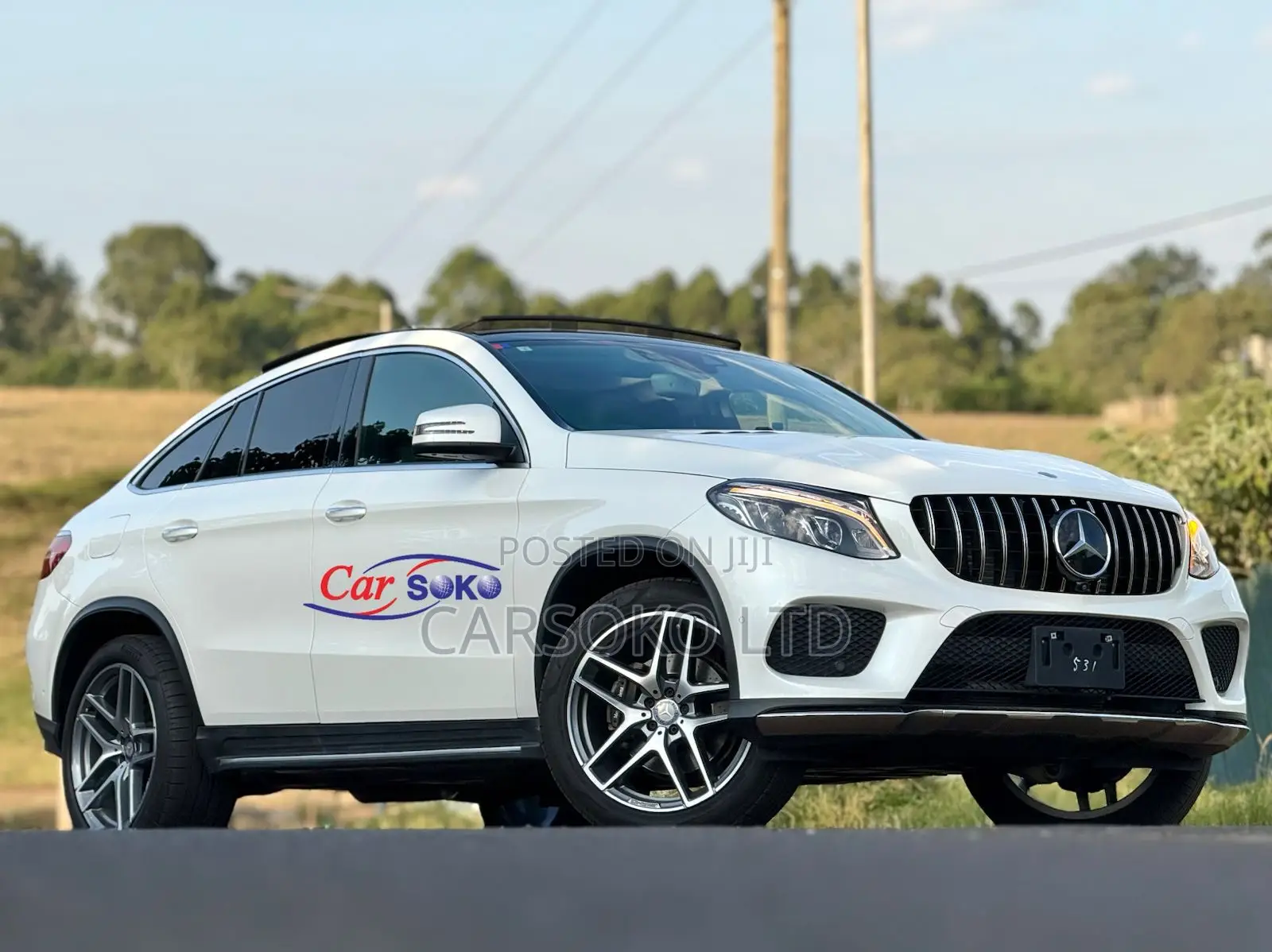 Mercedes-Benz GLE-Class GLE 350d 4MATIC 2017 White