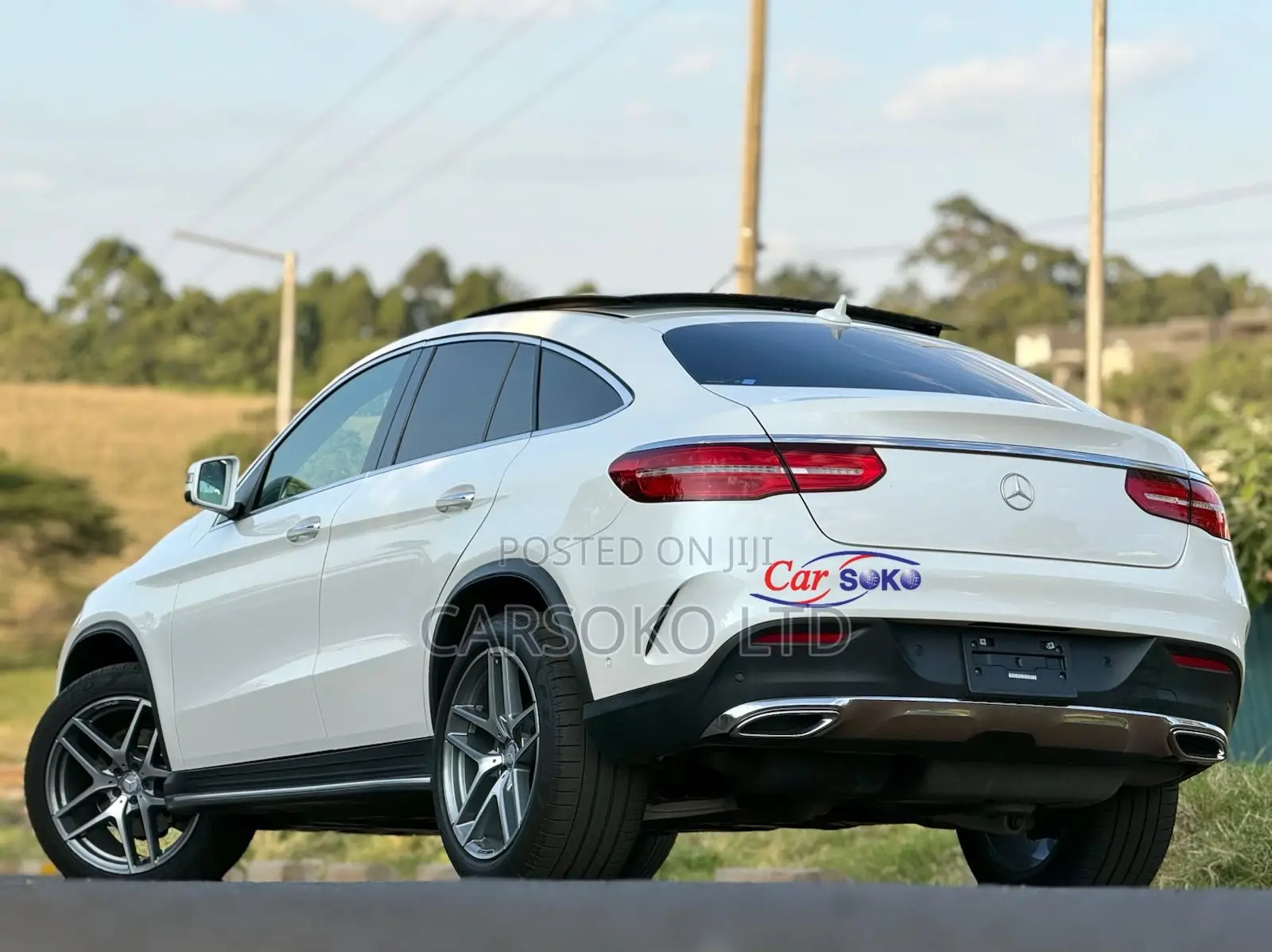 Mercedes-Benz GLE-Class GLE 350d 4MATIC 2017 White