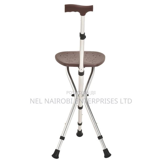 Walking Stick Tripod With Seat - thumbnail 4